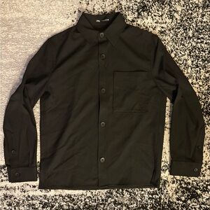 Zara Black Button-Up Shirt
